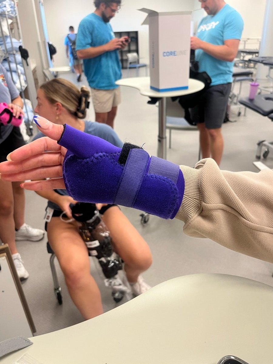 <p>Dequervains</p><p>arthritis</p><p>RA</p><p>Thumb sprains</p><p>median nerve injuries</p>