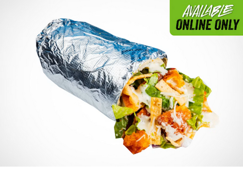 <p>CHICKEN CAESAR BURRITO</p>