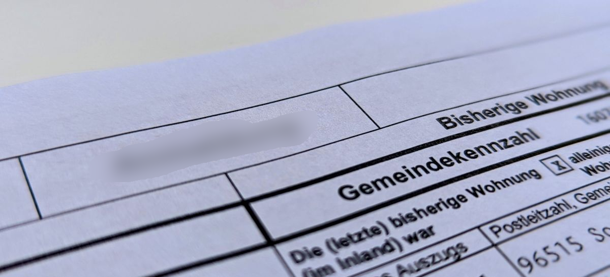 <p>the registration / the sign-up</p>