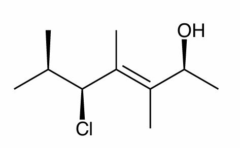 <p>Assign the R/S configuration to the chiral center </p>