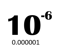 <p>answer</p><p>1E-6</p>