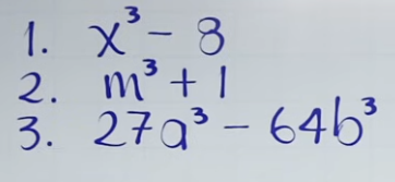 <p>Suma o Diferencia de Cubos Como I? Como? Donde? Para que? Notas</p>