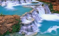 <p>A large waterfall or rapids in a river</p>