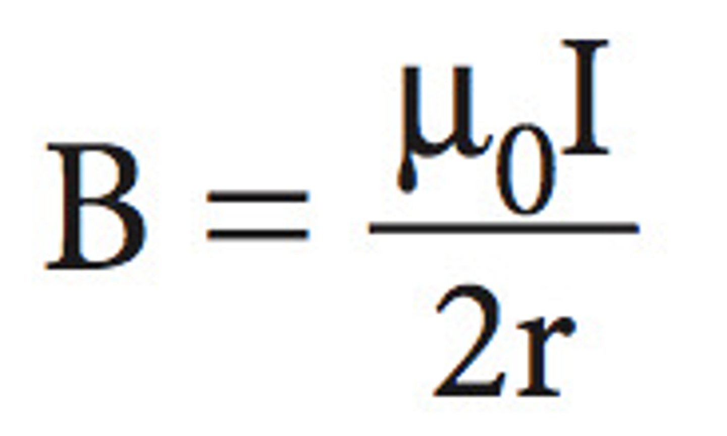 <p>Remember - this is the field at the center of a loop.</p>