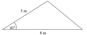 <p>When do you use:</p><p>$$\frac12ab\sin C$$ </p>
