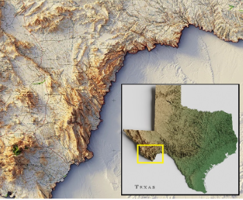 <p><span>The figure above shows the jumbled topography of the </span><strong>Marathon Uplift</strong><span>, a Paleogene-age domal uplift in southwest Texas. Which of the following </span><strong>National Parks</strong><span> are found within the Marathon Uplift?</span></p>