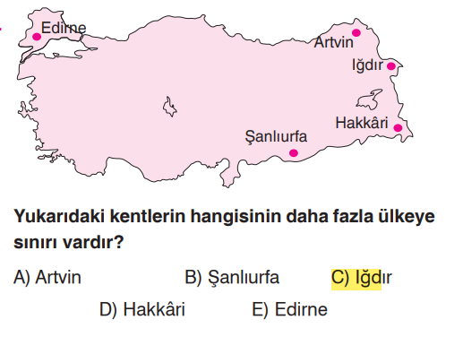 <p><strong>Iğdır</strong>'ın üç farklı ülkeye sınırı vardır: <strong>İran, Ermenistan ve Nahçıvan (Azerbaycan)</strong>. Bu özelliğiyle Türkiye'de eşsiz bir konuma sahiptir.</p>