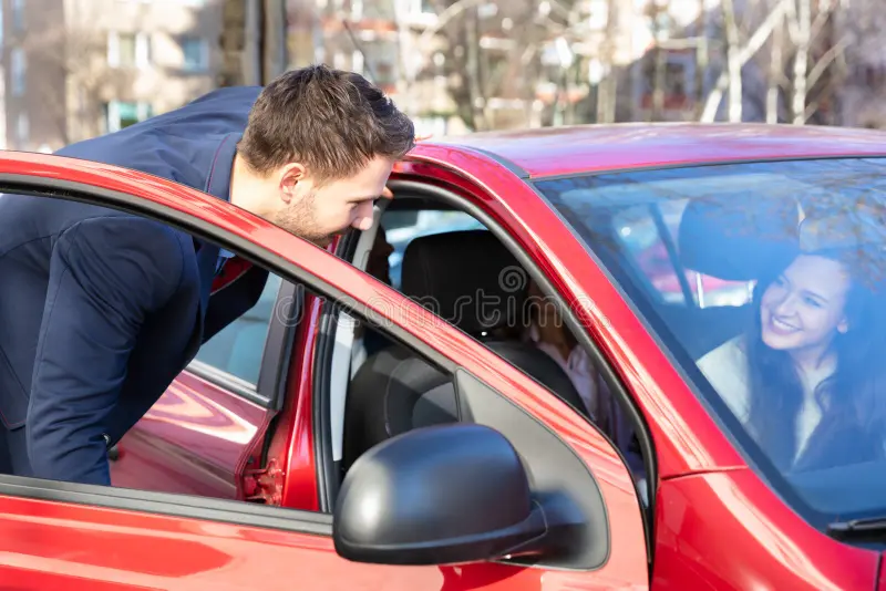<p>give sb a ride</p>