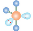 <p>How many bonding electron pairs (bonds)?</p>