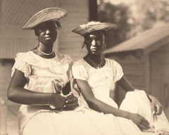 <p>She says it would be "out of place" for her to talk like white people at church. She doesn't want to seem like she's "puttin' on airs"</p>