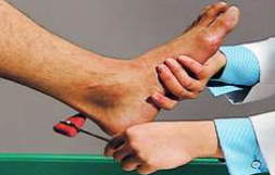 <p>L5 to S2 (ankle jerk)</p><p>Hold foot in dorsiflexion</p>