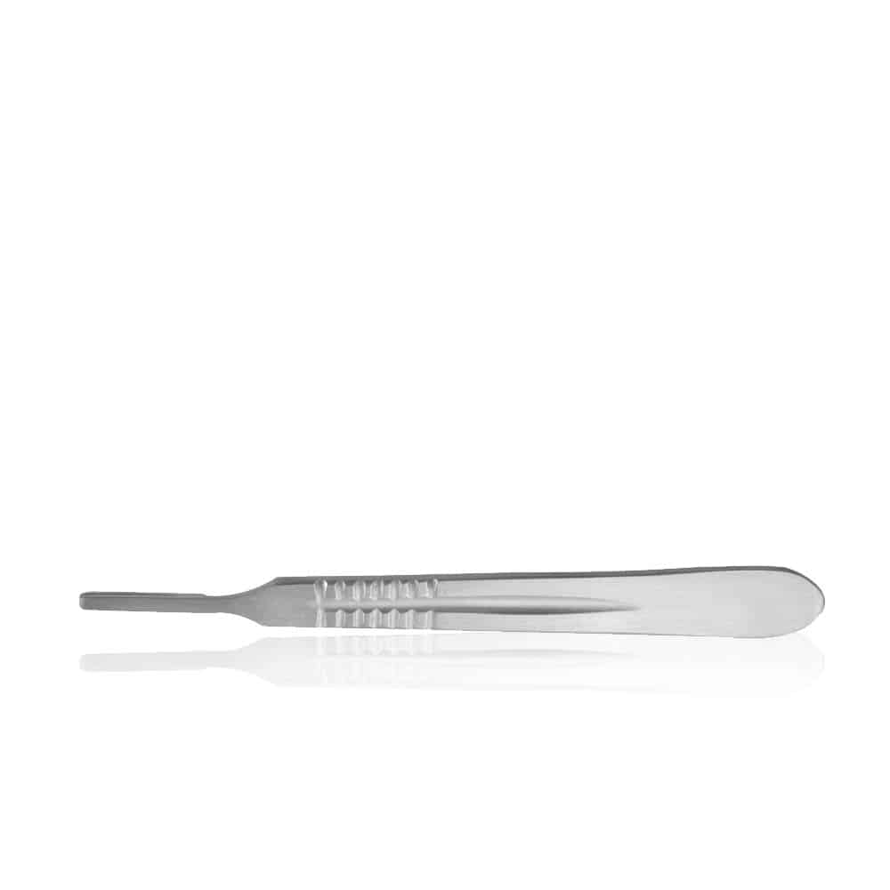 <p>Holding large-sized scalpel blade for cutting heavy tissue or bone</p>
