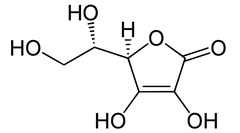 <p>Chemical name for vitamin C</p>