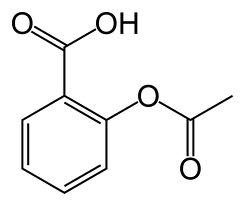 <p><span>acetylsalicylic acid</span></p><ul><li><p><span>can deprotonate into acetylsalicylate</span></p></li></ul><p></p>