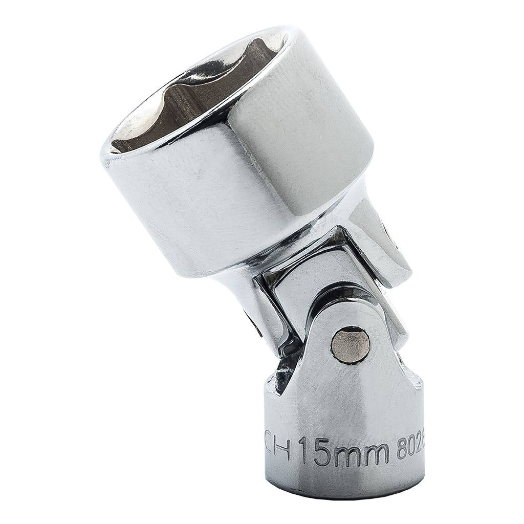 <p>Allows fastening or loosening bolts at various angles, providing flexibility in tight or obstructed spaces where straight alignment with fasteners is not possible.</p>