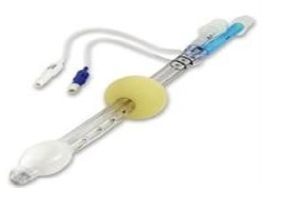 <p>Which of the following statements is true regarding this airway device?</p><p>A. The tip is most commonly placed in the trachea</p><p>B. The lungs can be ventilated if the tip is placed in the esophagus</p><p>C. Cricoid pressure must be maintianed until tube positionin is confimred</p><p>D. It provides relaible lung separation for OLV</p>