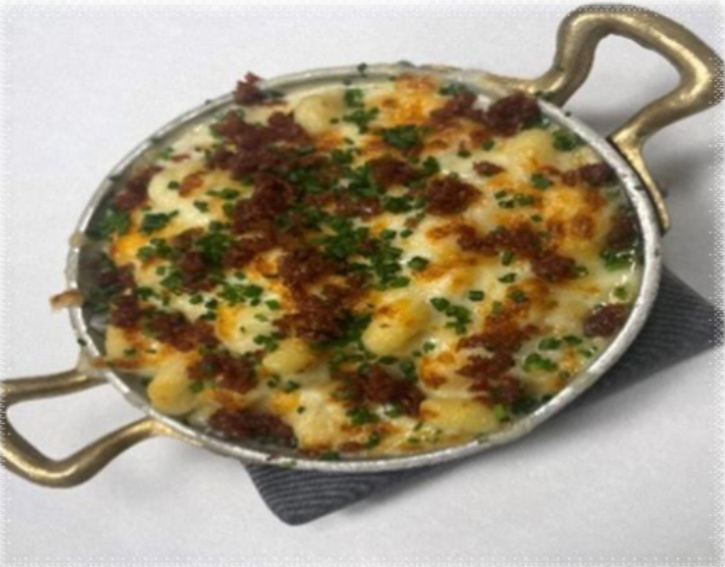 <p>BAKED MAC AND CHEESE</p>