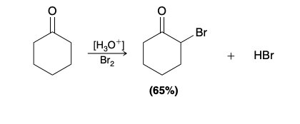 <p>Does not work with fluorine</p><p>The rate of halogenation is found to be independent of the concentration or identity of the halogen, indicating that the halogen does not participate in the rate-determining step </p>