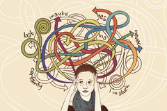 <p>I tend to overthink</p>