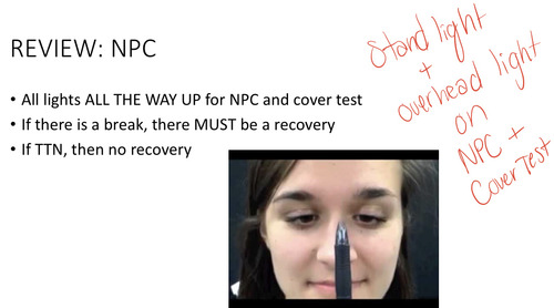 <p>Near point convergence test</p>