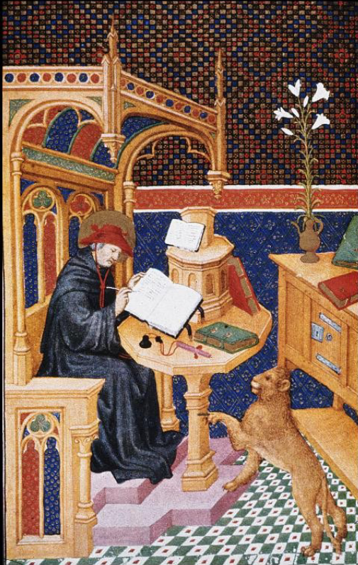 <p>Boucicaut Master, Hours of Marechal Boucicaut, c. 1408</p>