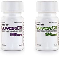 <p>Fluvoxamine </p><p>SSRI antidepressant </p><p>Depression</p>