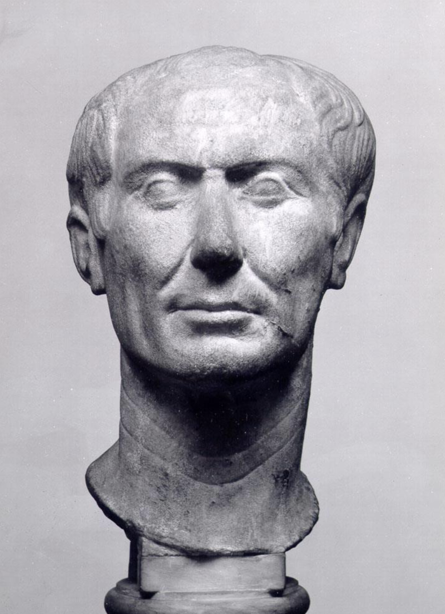 <p>·<span style="font-family: "Times New Roman"; line-height: normal; font-size: 7pt;"> </span>Powerful Roman general.</p><p>. Largest following of the poor in Rome.</p><p class="MsoListBulletCxSpMiddle">·<span style="font-family: "Times New Roman"; line-height: normal; font-size: 7pt;"> </span>Ruled/conquered in Gaul.</p><p class="MsoListBulletCxSpMiddle">·<span style="font-family: "Times New Roman"; line-height: normal; font-size: 7pt;"> </span>Returned to Italy with his army.</p><p class="MsoListBulletCxSpMiddle">·<span style="font-family: "Times New Roman"; line-height: normal; font-size: 7pt;"> </span>Did not disband his troops.</p><p class="MsoListBulletCxSpMiddle">·<span style="font-family: "Times New Roman"; line-height: normal; font-size: 7pt;"> </span>Became dictator for life.</p><p class="MsoListBulletCxSpMiddle">·<span style="font-family: "Times New Roman"; line-height: normal; font-size: 7pt;"> </span>Dictatorship had traditionally been temporary.</p><p class="MsoListBulletCxSpLast">·<span style="font-family: "Times New Roman"; line-height: normal; font-size: 7pt;"> </span>Assassinated in 44 BCE.</p>