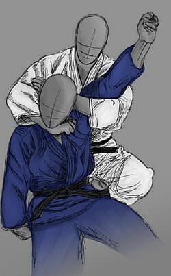 <p>Rear naked choke </p>