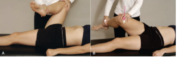 <p></p><ul><li><p><strong>How:</strong> Patient supine. Start with the hip in <strong>full flexion, abduction, and external rotation</strong>, then move into <strong>extension with internal rotation and adduction</strong>.</p></li><li><p><strong>Positive:</strong> <strong>Pain, reproduction of the patient's symptoms, a click, or apprehension</strong>, indicating an </p><ul><li><p><strong>Anterosuperior impingement (FAI),</strong></p></li><li><p><strong>Anterior labral tears</strong></p></li><li><p><strong>Iliopsoas tendinitis</strong>.</p></li></ul></li></ul><p></p>