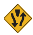 <p>Divided Highway Ahead:</p>