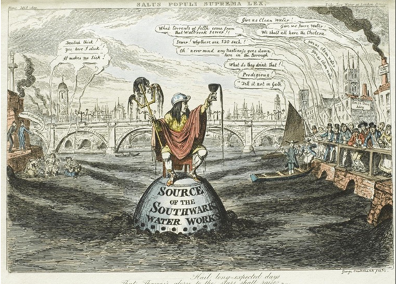 <p>London’s Sewage Network</p>