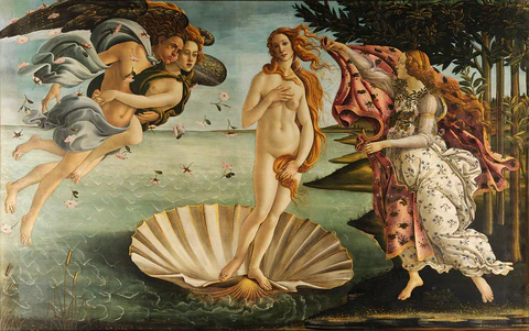<p>Birth of Venus is…</p>