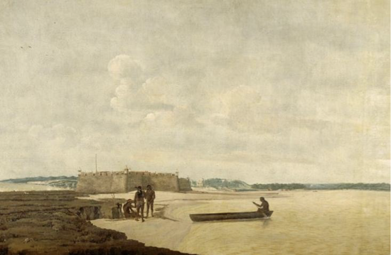 <p><span>Frans Post, <em>View of Fort Ceulen</em>, 1638, oil on canvas, 62 x 95 cm</span></p>