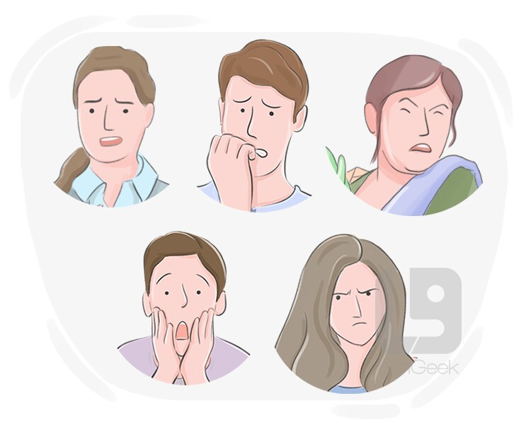 <p><strong>reaksiyon göstermek, tepki vermek</strong></p><p><strong>*****************************************************************************************</strong></p><p>Toms computer reagiert nicht.</p><p>Tom’un bilgisayarı tepki vermiyor.</p>