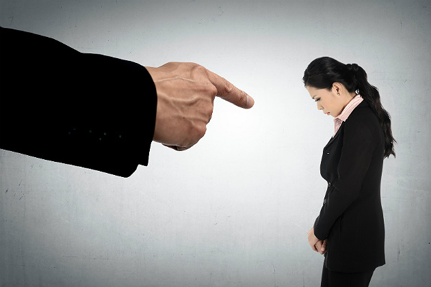 <p>Reprimand</p>