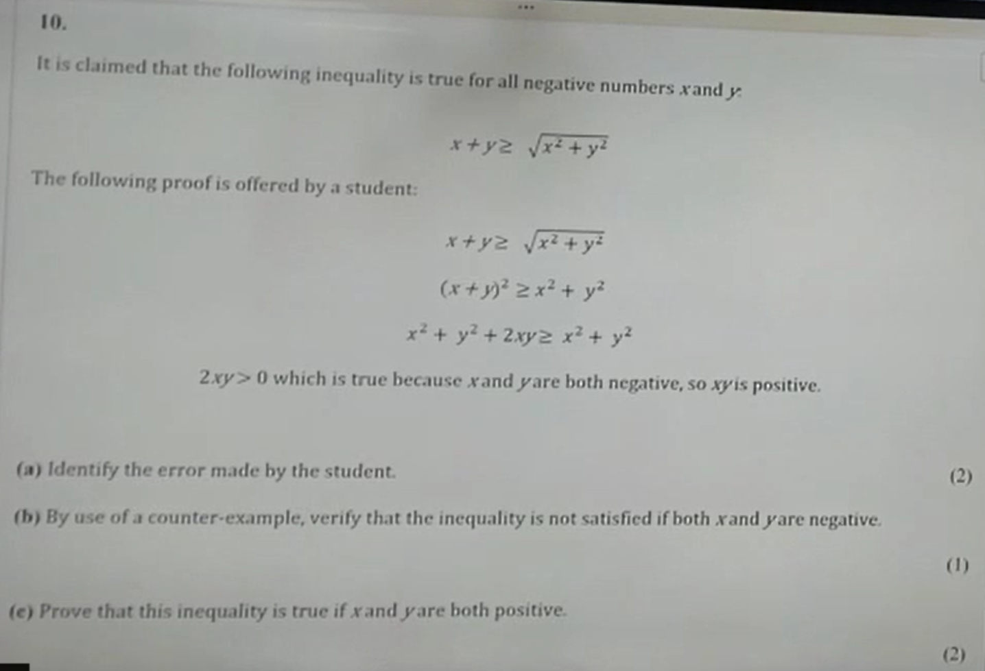 <p>proof question </p>