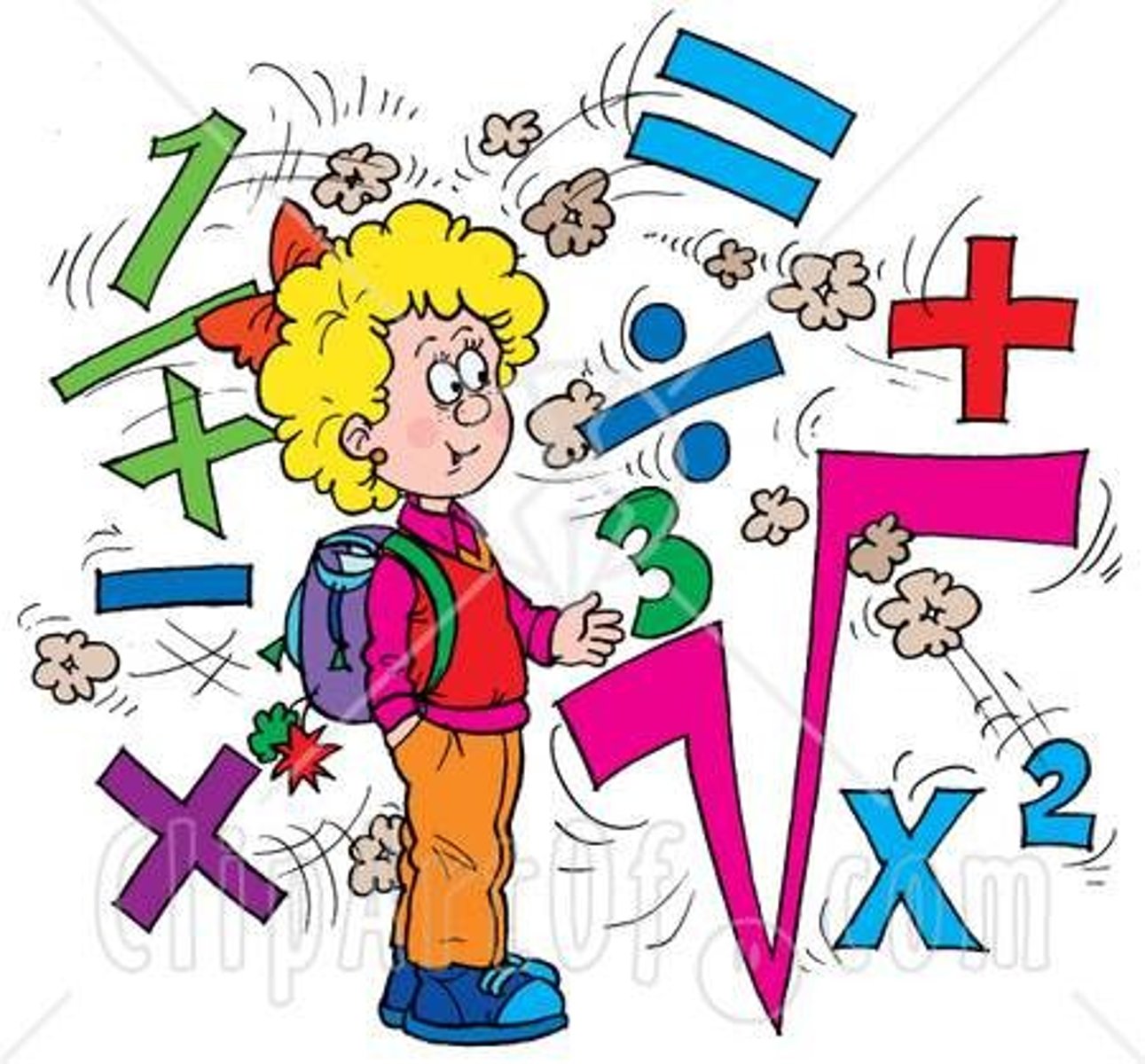 <p>I study math</p>