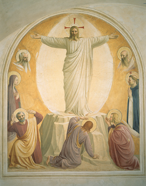<p><span style="background-color: transparent;"><strong>Fran Angelico </strong></span></p><p><span style="background-color: transparent;"><strong>transfiguration </strong></span></p><p><span style="background-color: transparent;"><strong>1439-1443</strong></span></p><p><span style="background-color: transparent;">Perspectiva artificial</span></p>