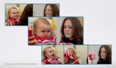 <p>- <strong>Experimental methodology</strong> in which a parent first interacts typically with their child, then keeps their face still and expressionless, and then ends with a return to typical behavior; </p><p>- used to<u><mark data-color="#ede1fa" style="background-color: rgb(237, 225, 250); color: inherit;"> demonstrate interactional synchrony</mark></u></p>