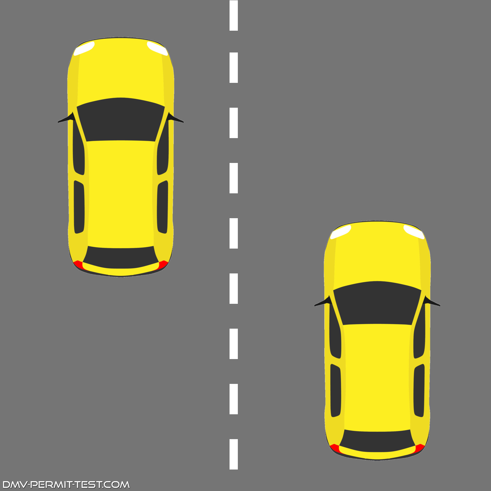 <p>They separate traffic lanes on roads with two or more lanes in the same direction. Crossing is permitted</p>