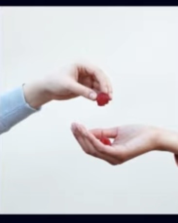 <p>To give</p>