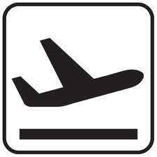 <p>cuando el avión sale de la tierra</p>