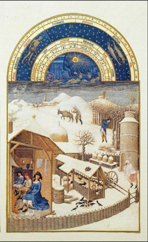 <p>Limbourg Brothers, Très Riches Heures de Jean de Berry, 1413-1416</p>