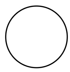 <p>A round plane figure whose boundary consists of points equidistant from a fixed center point.</p>
