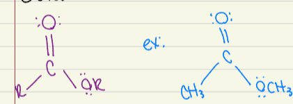 <p>Base bonded with O and an element</p>