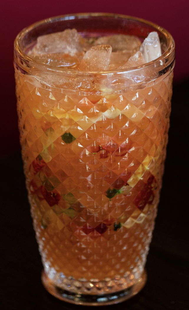 <p>Strawberry Cucumber Limeade</p>