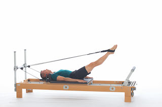 <p><strong>Setup</strong></p><ul><li><p>Lying supine in neutral spine position, legs straight, perpendicular to floor, hips externally rotated, feet in straps, plantarflexed</p></li><li><p>Resistance: light to medium | <strong>Springs: 1R +1B</strong></p></li></ul><p><strong>Movement</strong></p><ul><li><p>Exhale: Open legs out to sides, circle legs around and together</p></li><li><p>Inhale: Lift legs, return to start position</p></li></ul><p><strong>Muscle Focus</strong></p><ul><li><p>Hip adductors</p></li><li><p>Hip extensors</p></li></ul><p><strong>Objectives</strong></p><ul><li><p>Hip adductor strength</p></li><li><p>Hip extensor control</p></li><li><p>Pelvic lumbar stabilization</p></li></ul><p><strong>Cues</strong></p><ul><li><p>Focus on hip disassociation</p></li><li><p>Maintain pelvic lumbar stabilization</p></li><li><p>Draw straight line up center, squeezing heels together</p></li><li><p>Draw two semi-circles back to back as legs circle around</p></li><li><p>Maintain consistent flow of movement</p></li></ul><p></p>