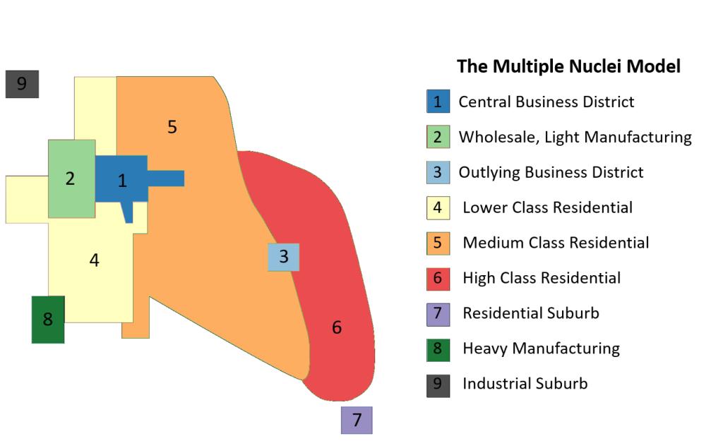 <p>Multiple Nuclei Model</p>