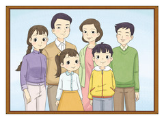 <p>сім'я</p><p>저는 가족이 네 명이에요. = There are four people in my family.</p><p>가족과 함께 여행을 갔어요. = I went on a trip with my family.</p><p>가족이 제일 중요해요. = Family is the most important thing.</p>