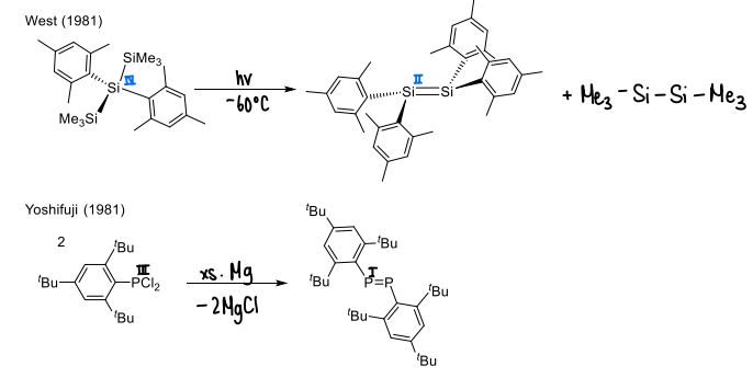 <p>Large ligands can be used to provide kinetic stabilisation.</p>
